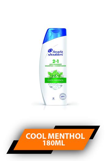 H&s 2in1 Cool Menthol 180ml